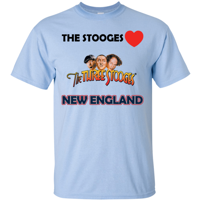 Three Stooges Love New England T-Shirt