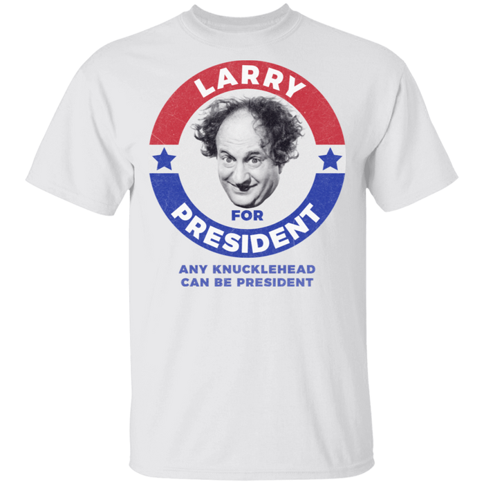 Three Stooges Larry For President T-Shirt