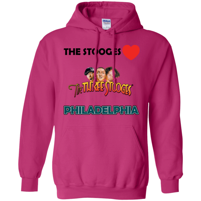 Three Stooges Love Philadelphia Hoodie