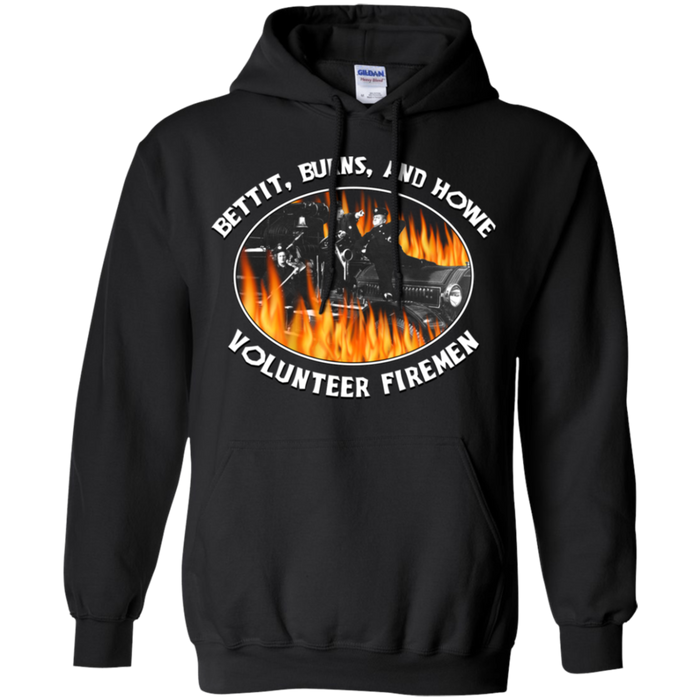 Three Stooges Pullover Hoodie Volunteer Firemen