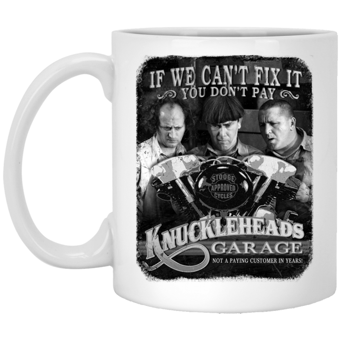 Three Stooges Knuckleheads Garage Mug