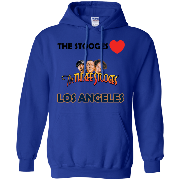 Three Stooges Love Los Angeles Hoodie