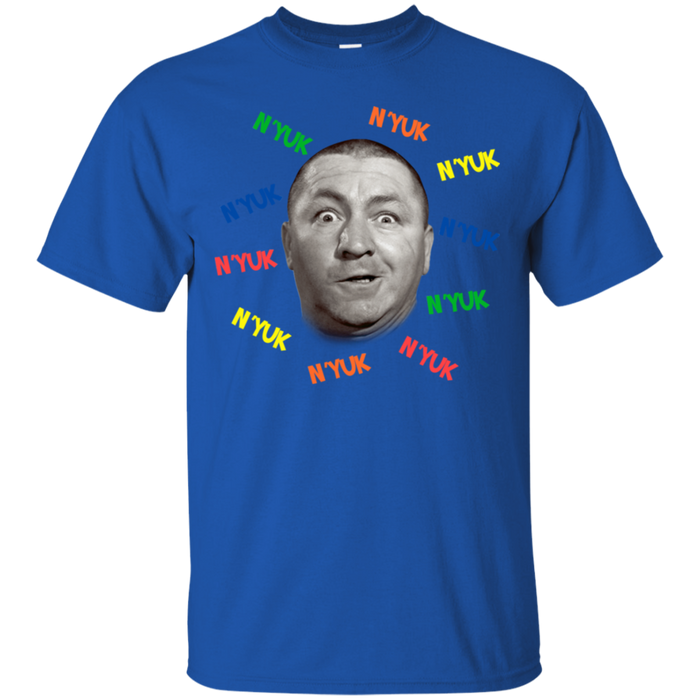 Three Stooges Curly Retro Nyuk T-Shirt