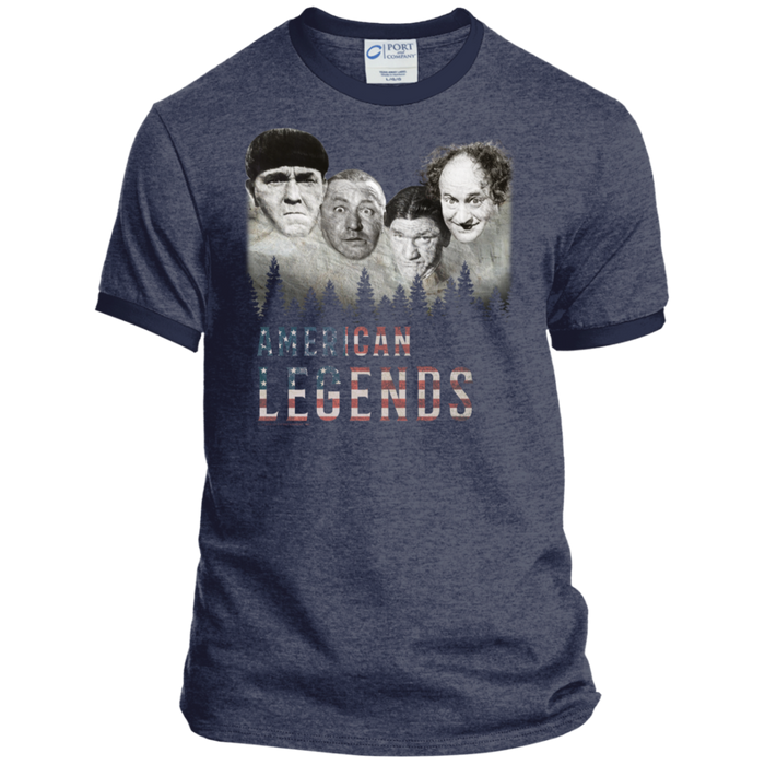Three Stooges American Legends Ringer Tee