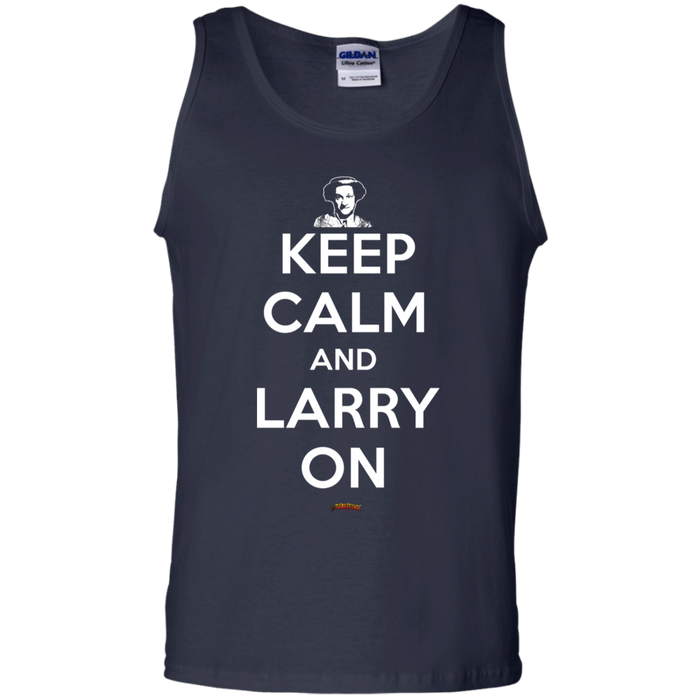 Three Stooges Keep Calm And Larry On Tank Top