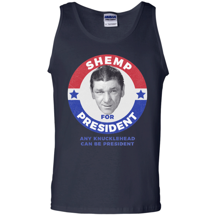 Three Stooges Shemp For President Tank Top