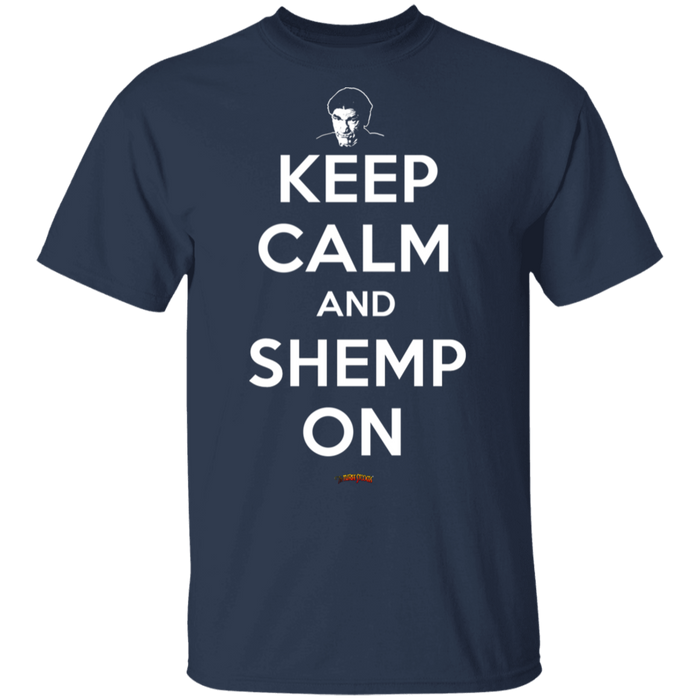 Three Stooges Keep Calm And Shemp On T-Shirt