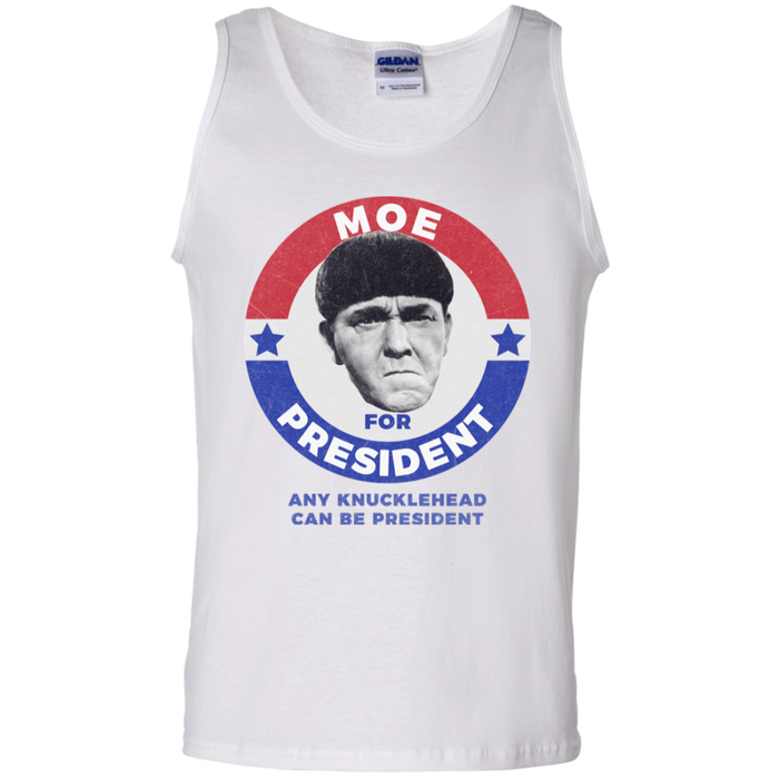 Three Stooges Moe For President Tank Top