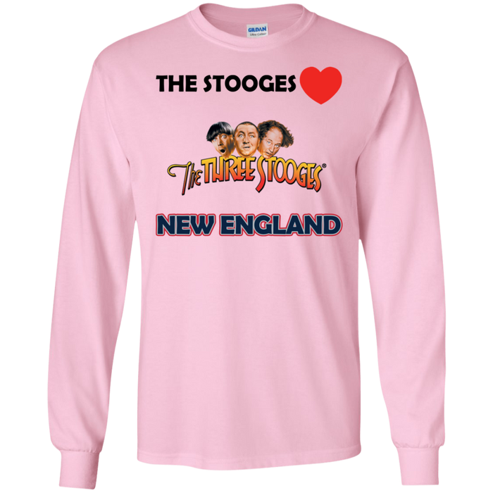 Three Stooges Love New England Long Sleeve Shirt