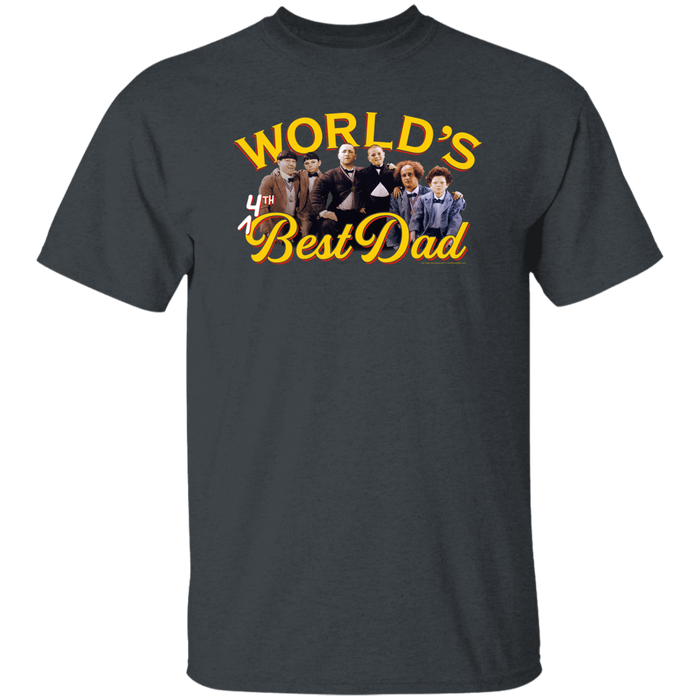 Three Stooges World's Best Dad T-Shirt