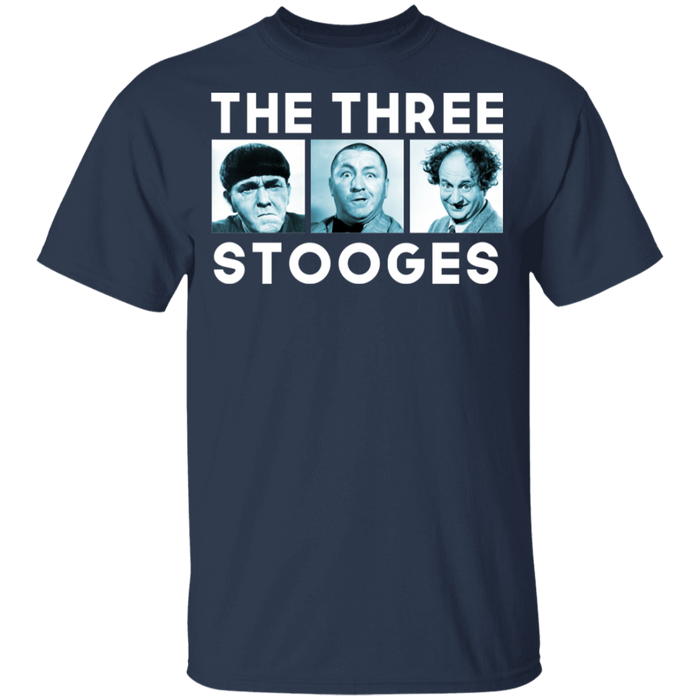 Three Stooges Three Squares Youth 100% Cotton T-Shirt