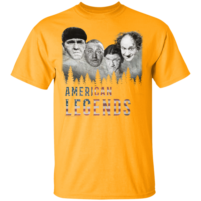 Three Stooges American Legends Youth Kids 100% Cotton T-Shirt