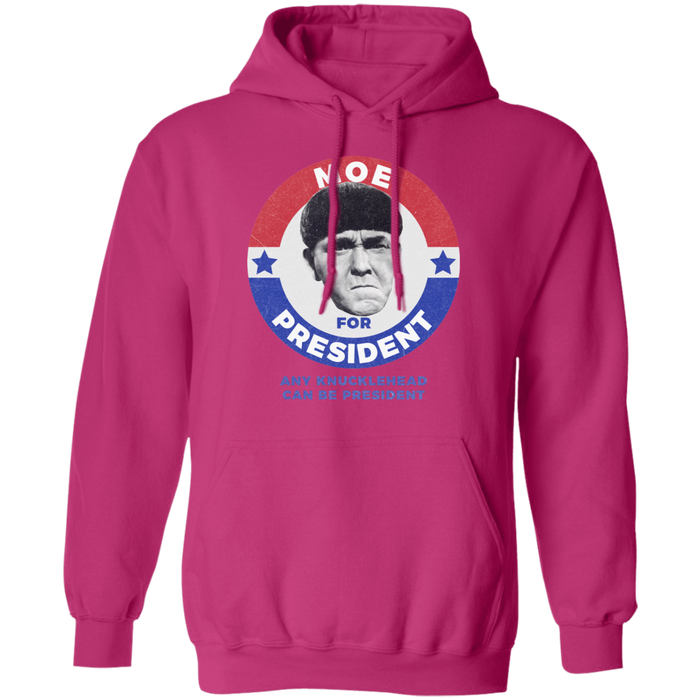Three Stooges Moe For President Pullover Hoodie