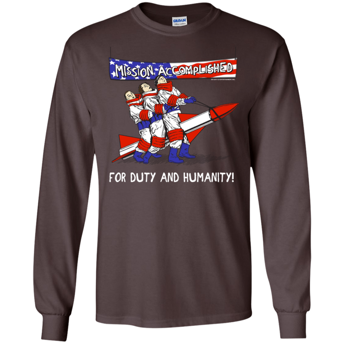 Three Stooges Mission Accomplished Long Sleeve T-Shirt
