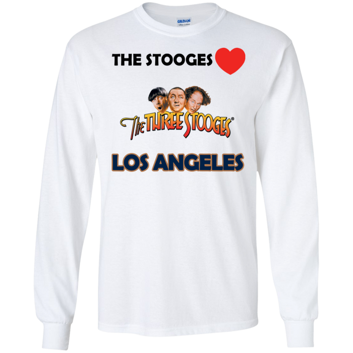 Three Stooges Love Los Angeles Long Sleeve Shirt