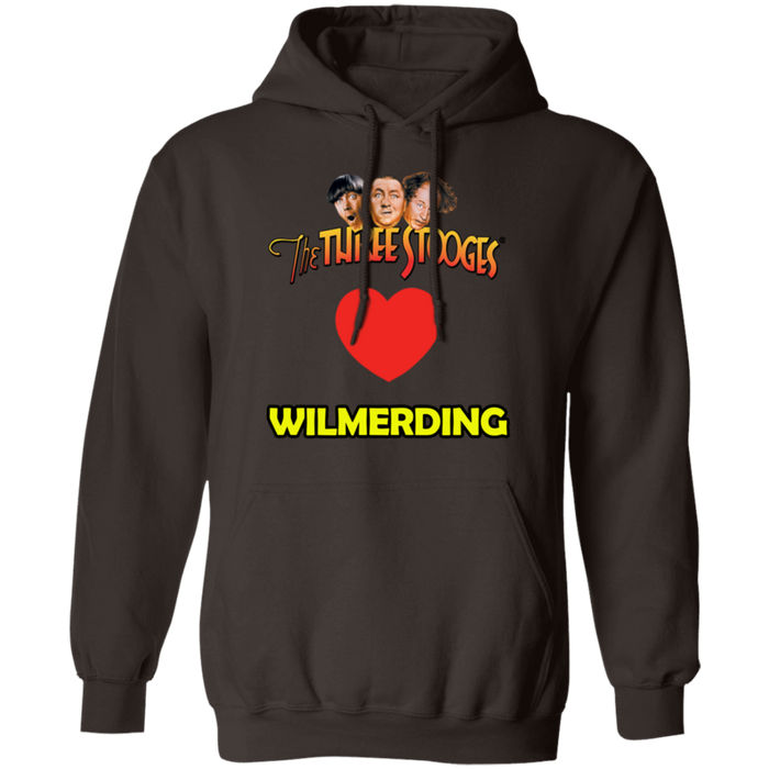 Three Stooges Love Wilmerding Pullover Hoodie