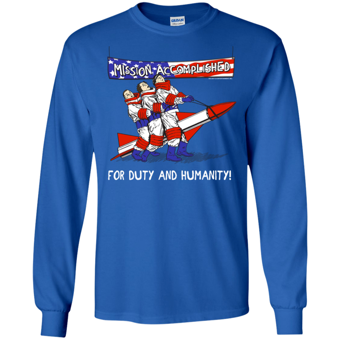 Three Stooges Mission Accomplished Long Sleeve T-Shirt
