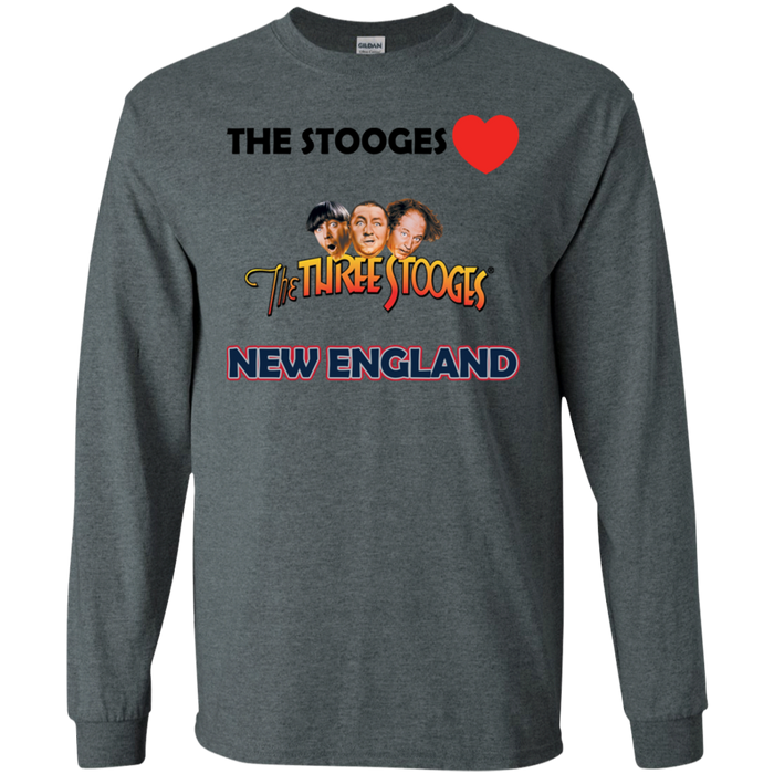 Three Stooges Love New England Long Sleeve Shirt