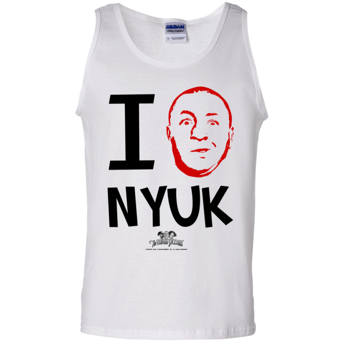 Three Stooges Curly I Love NYUK 100% Cotton Tank Top