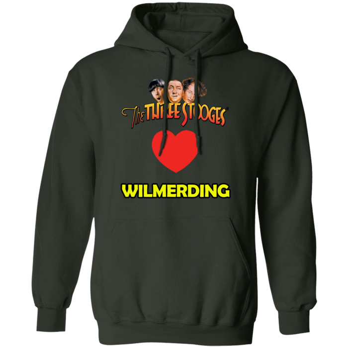Three Stooges Love Wilmerding Pullover Hoodie