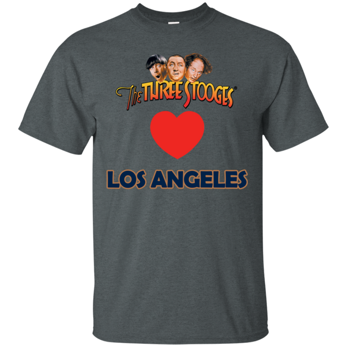 Three Stooges Love Los Angeles Heart T-Shirt