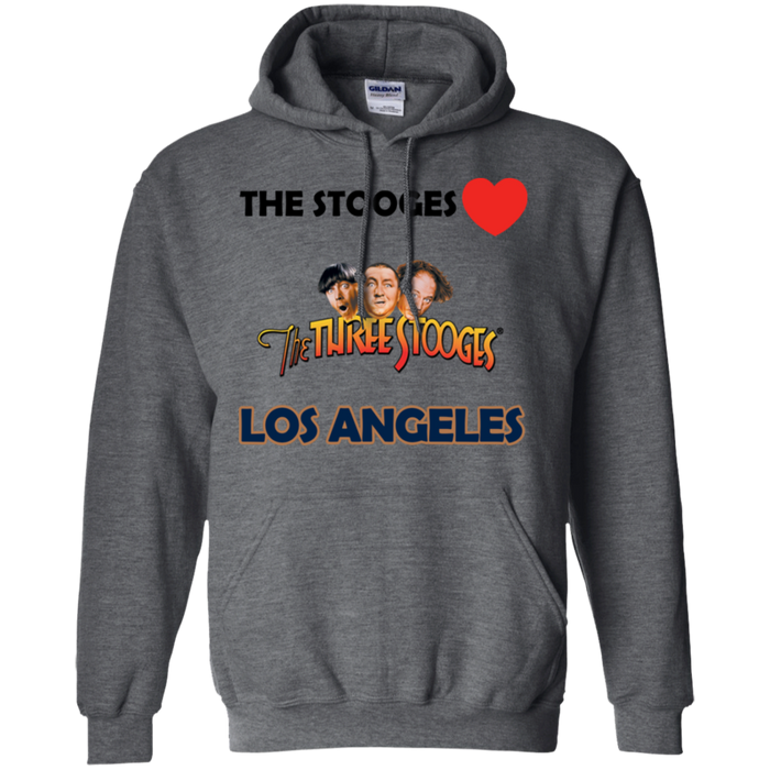 Three Stooges Love Los Angeles Hoodie
