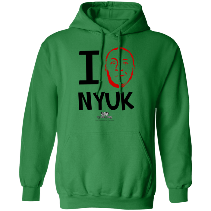 Three Stooges Curly I Love NYUK Pullover Hoodie