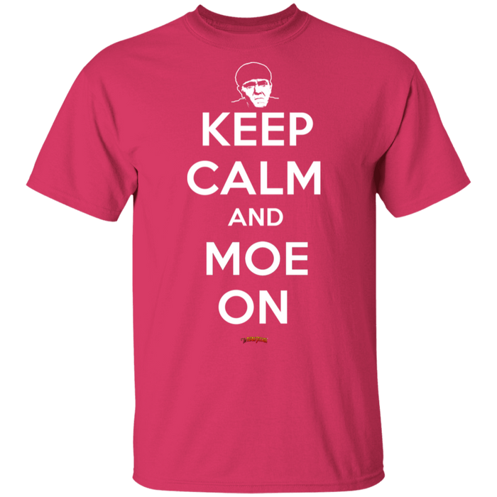 Three Stooges Keep Calm And Moe On T-Shirt