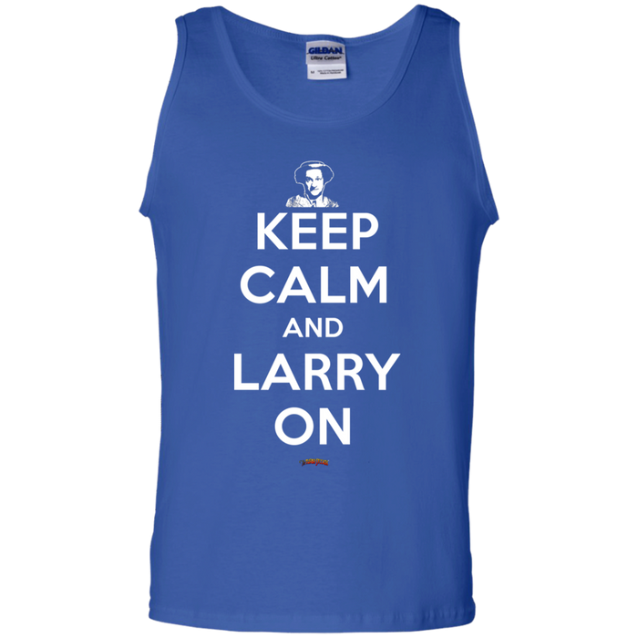 Three Stooges Keep Calm And Larry On Tank Top