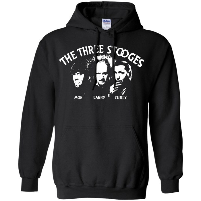 Three Stooges Pullover Hoodie Classic Opening Credits