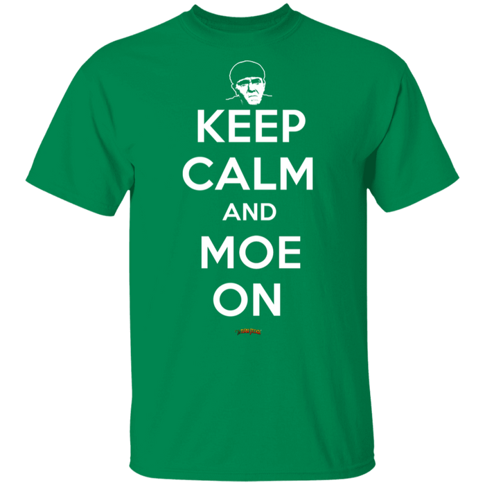 Three Stooges Keep Calm And Moe On T-Shirt