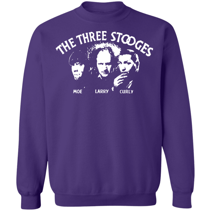Three Stooges Opening Credits Crewneck Pullover Sweatshirt