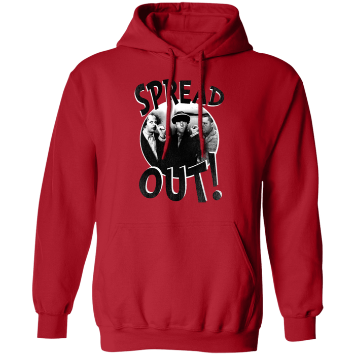 Three Stooges Spread Out Pullover Hoodie Sweatshirt