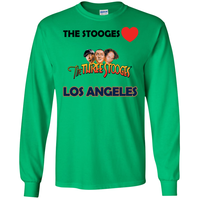 Three Stooges Love Los Angeles Long Sleeve Shirt