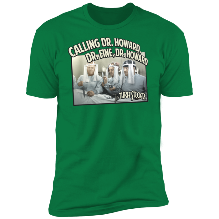 Three Stooges Doctors Premium Short Sleeve T-Shirt