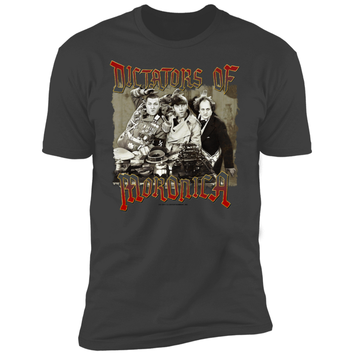 Three Stooges Dictators Of Moronica Premium Short Sleeve T-Shirt