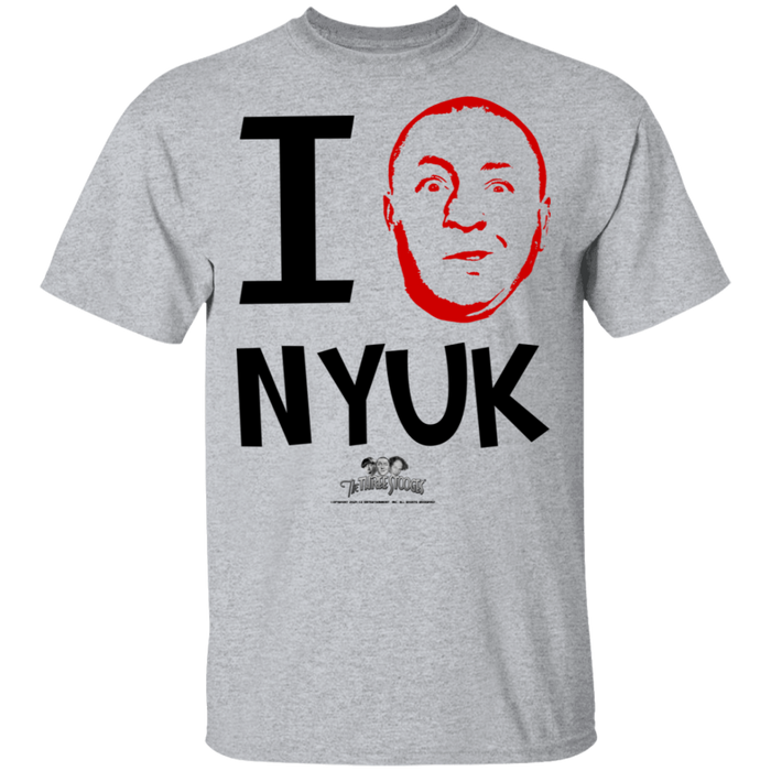 Three Stooges Curly I Love NYUK T-Shirt