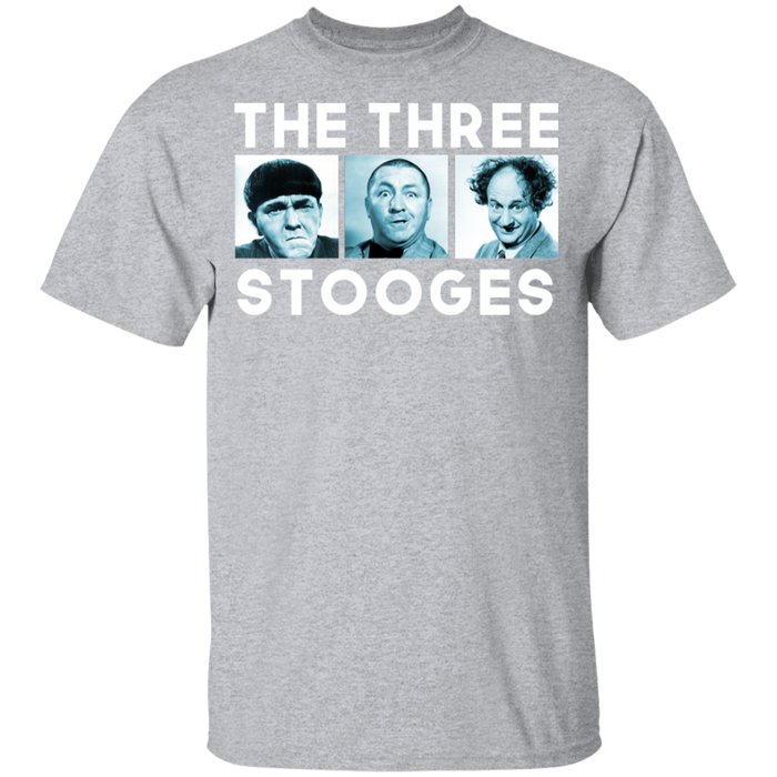 Three Stooges Three Squares Youth 100% Cotton T-Shirt