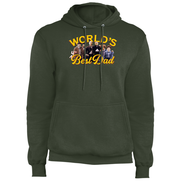 Three Stooges World's Best Father Fleece Pullover Hoodie