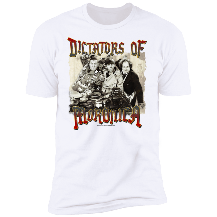 Three Stooges Dictators Of Moronica Premium Short Sleeve T-Shirt