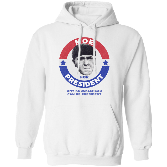Three Stooges Moe For President Pullover Hoodie