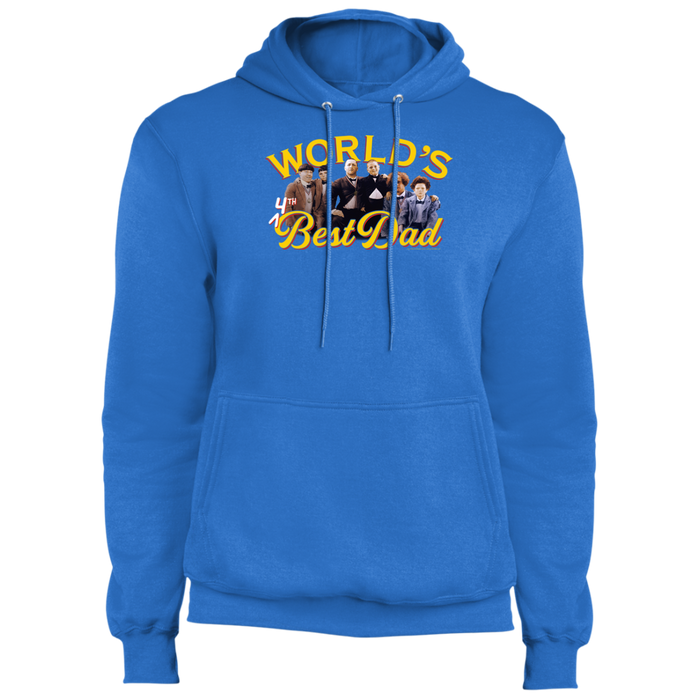 Three Stooges World's Best Father Fleece Pullover Hoodie