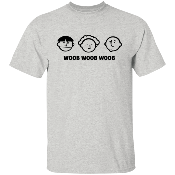 Three Stooges Woob Woob Woob Cartoon T-Shirt