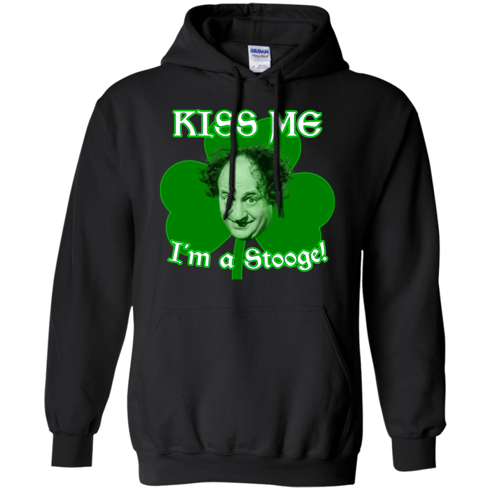 Three Stooges Kiss Me I'm A Stooge Hoodie