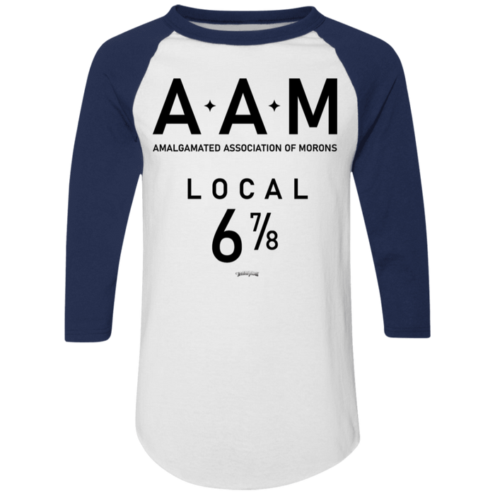 Three Stooges AAM Raglan 3/4 Sleeve T-Shirt