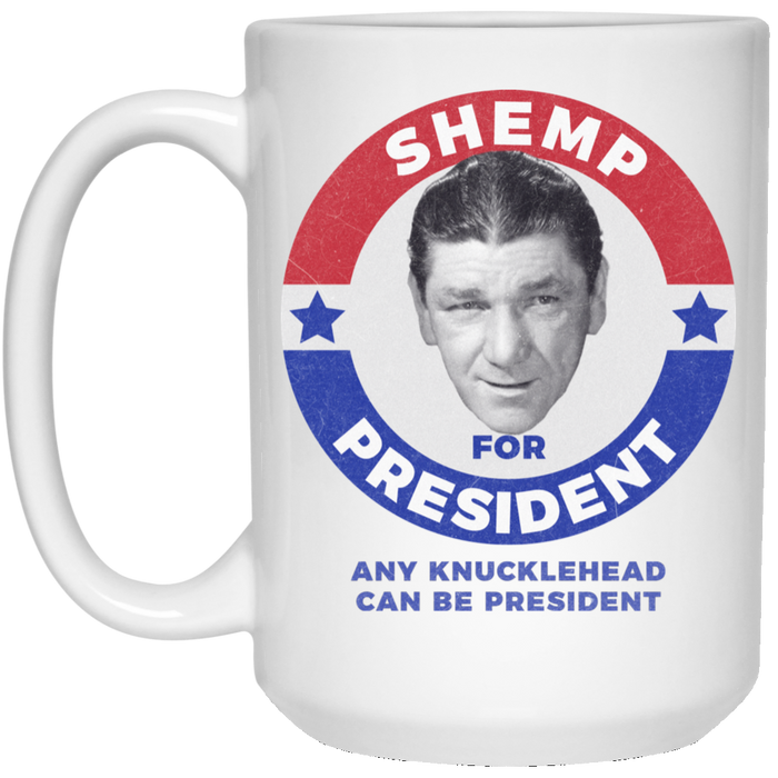 Three Stooges Shemp For President 15 Oz. Mug