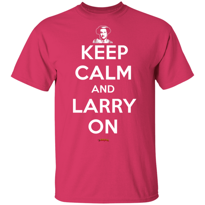 Three Stooges Keep Calm And Larry On T-Shirt