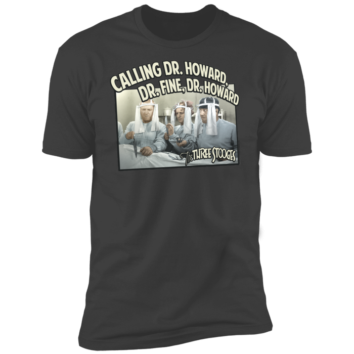 Three Stooges Doctors Premium Short Sleeve T-Shirt