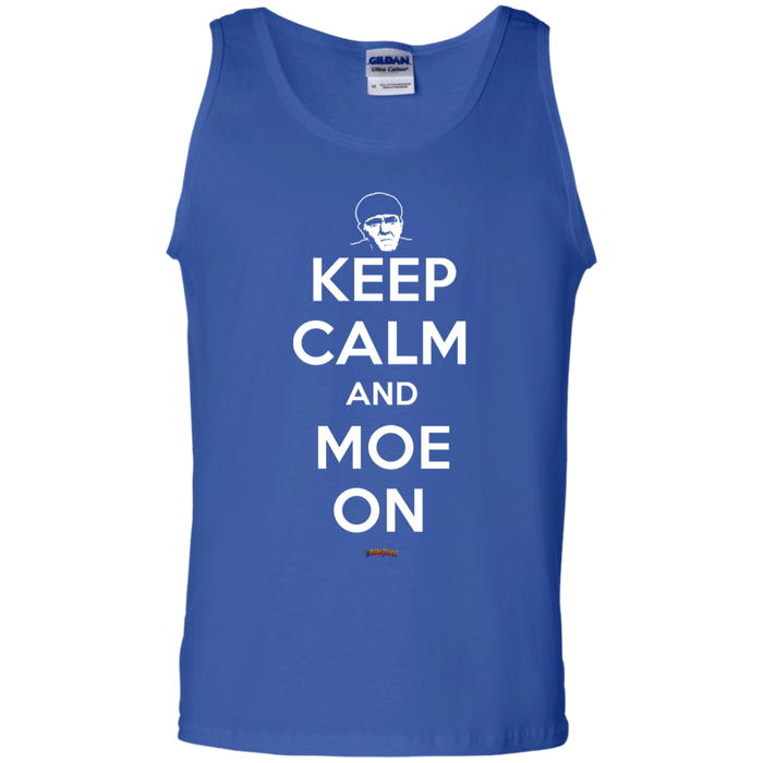 Three Stooges Keep Calm And Moe On Tank Top