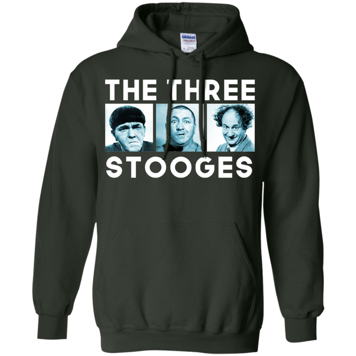 Three Stooges Three Squares Hoodie